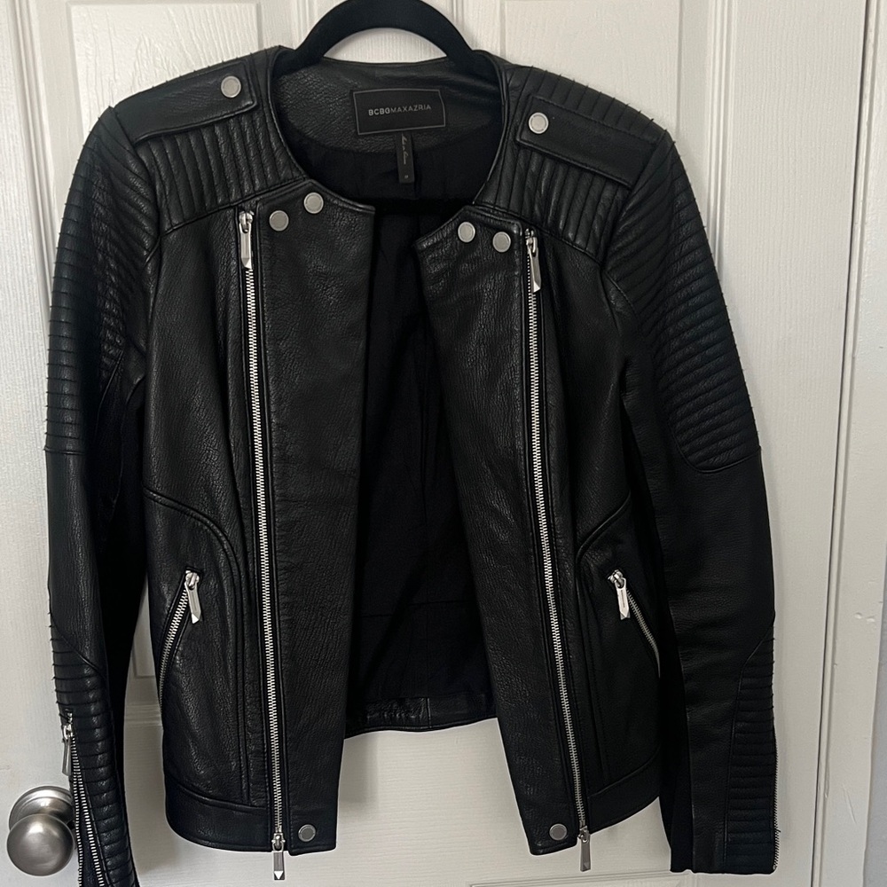 BCBGMaxAzria Leather Jacket